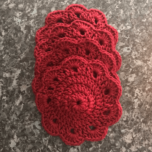 Round Coasters x6