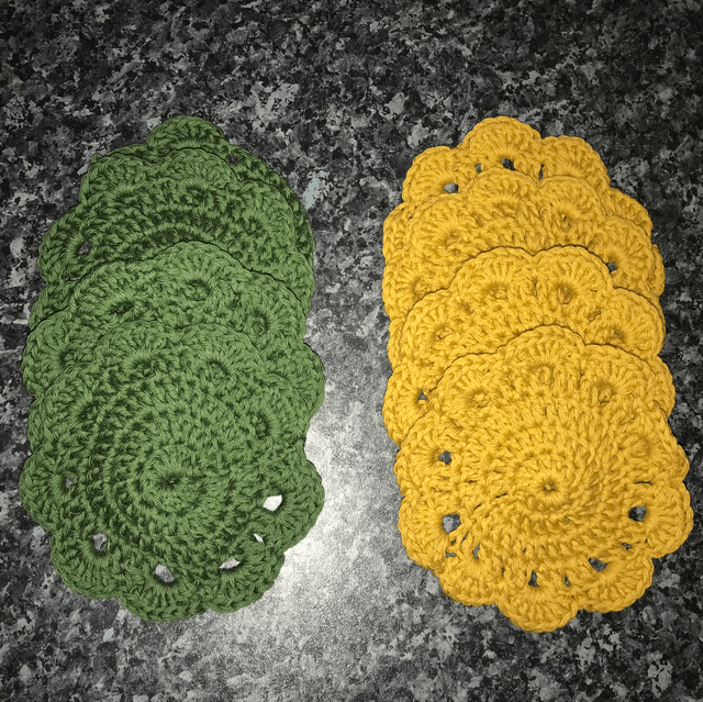 Round Coasters x6